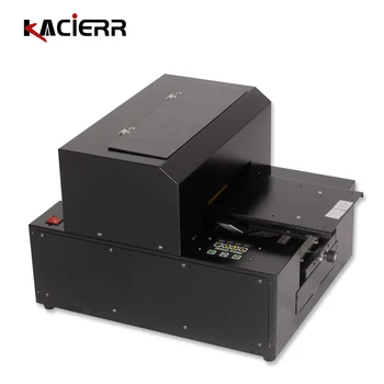 Preise A4 Semi-Auto Uv-flachbettdrucker Inkjet Drucker Telefon Fall/Foto/Karte/3D Geprägte Textur Druck Hause Büro Liefert