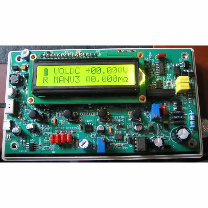 Diy Highprecision Battery Internal Resistance Meter Milliohmmeter