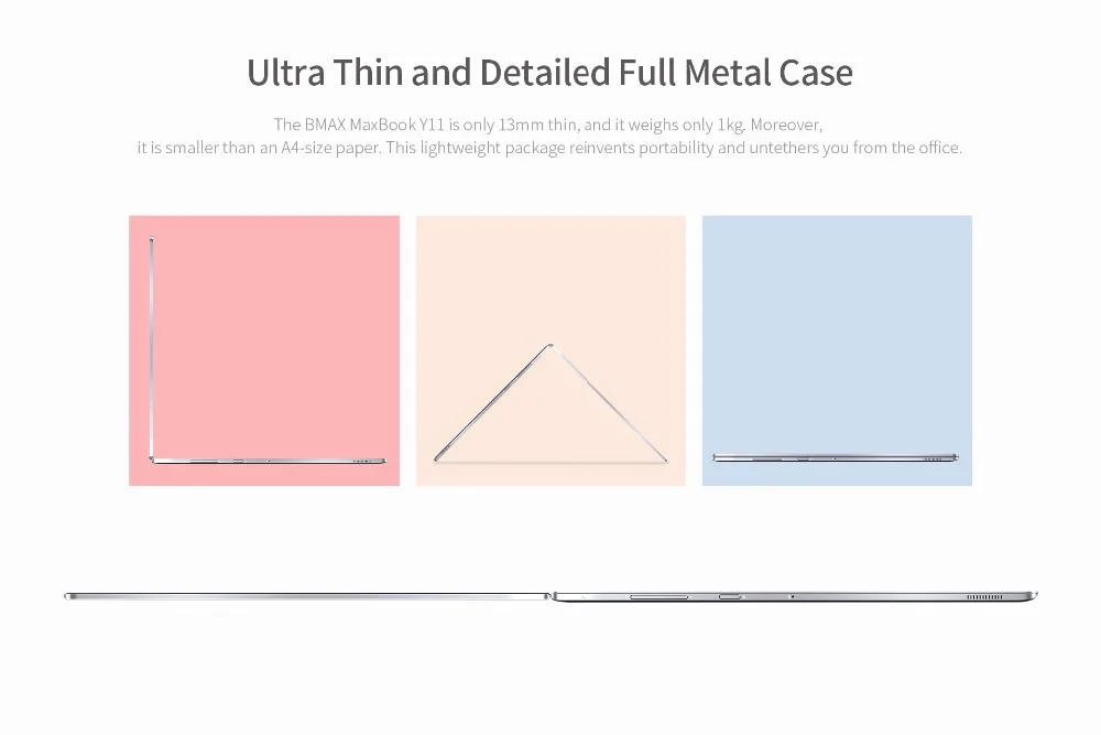 Ноутбук BMAX Y11 11,6 дюймов, 2 в 1, процессор N4100, 8 ГБ ОЗУ, 256 Гб ПЗУ, SSD DDR4 1080 P, ультратонкий ноутбук с разъемом EU, US, UK