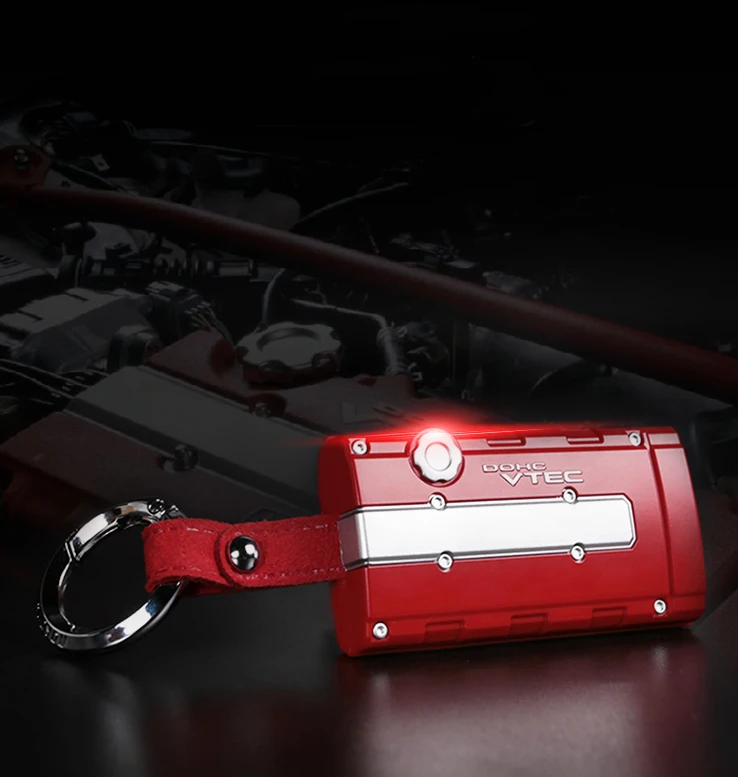 ABS Автомобильный ключ защитный корпус красный K20A двигатель Стайлинг для Honda Accord Для INSPIRE Crider Vezel XRV CRV аксессуары для CIVIC