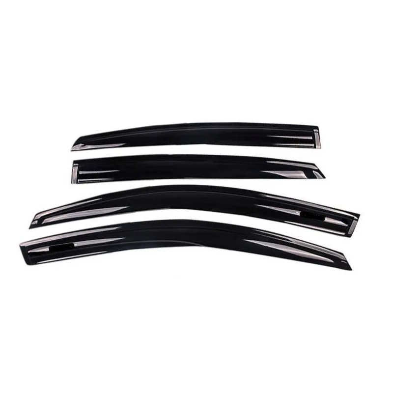 For Audi A6 2012 2013 2014 2015 2016 Window Visor Vent Shades Sun Rain Deflector Guard Auto Accessories 4PCS//SET