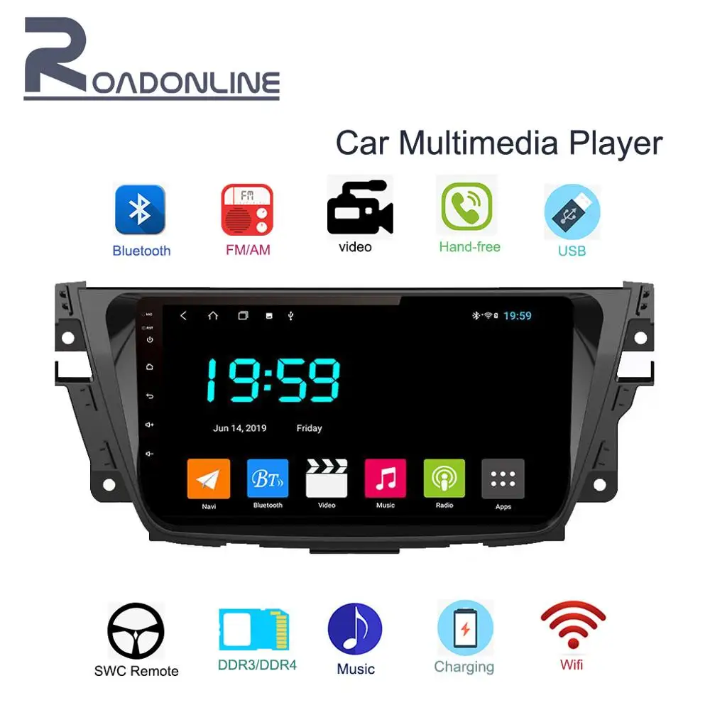 2din " Android 8,1 автомобильный Радио gps навигация подходит для GS стерео Мультимедийный плеер RDS, MP3, MP4, Bluetooth