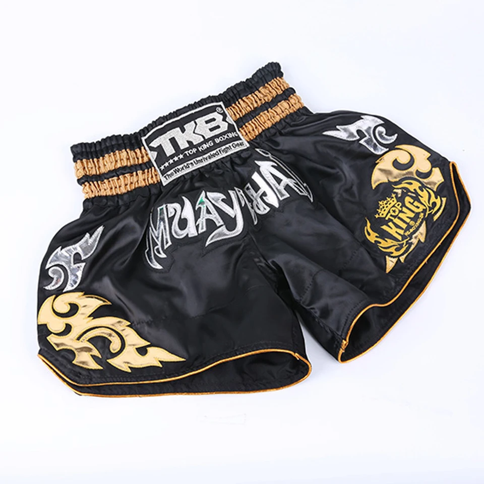 남자 복싱 바지 인쇄 MMA 반바지 킥복싱 싸움 격투 짧은 타이거 무에타이 복싱 반바지 의류 산다 저렴한 mma
