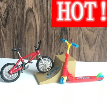 

Mini Scooter Two Wheel Scooter Children's Educational Toys Finger Scooter Bike Fingerboard Skateboard