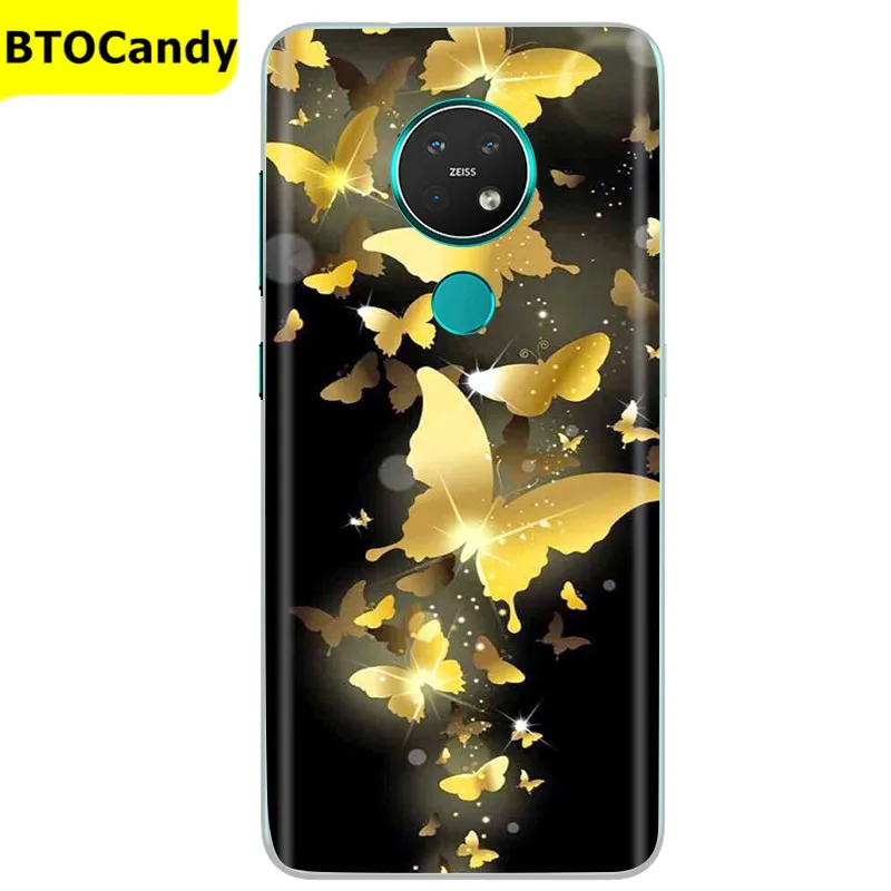 wallet cases For Nokia 7.2 Case Phone Cover Silicon Case for Nokia 6.2 7.2 TA-1196 TA-1181 Tpu Case for Nokia7.2 Nokia6.2 Nokia 1.4 Soft Case wallet cases Cases & Covers