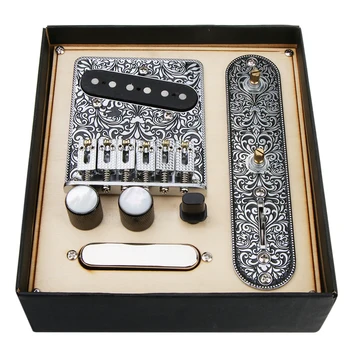 

Black 3 Way Control Plate Bridge & Neck Pickup Pickups for Guitar Parts & Accessories