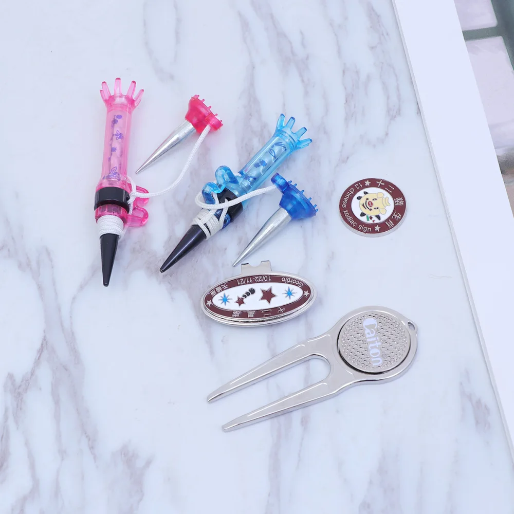 

1 Set Tool G103 Metal Professional Divot Tool Mark Accessories Tee for Outdoor Gift