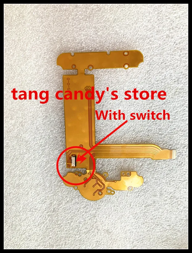 

With switch+NEW Keyboard Button Rear Cover Flex Cable For Nikon D90 Digital Camera Repair Part