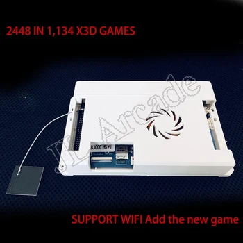 

Arcade video game board with WIFI function 2448 in 1 Retro Arcade Games PCB 140 3D games HDMI VGA output motherboard for Console