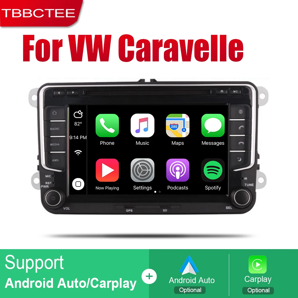 TBBCTEE автомобильный dvd-плеер gps навигация для Volkswagen VW Caravelle 2010 2011 2012 2013 автомобильный Android мультимедийный радио