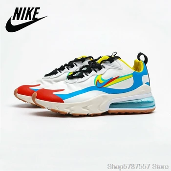 

Nike React Air Max 270 React Women's Running Shoes Breathable Comfortable Sports Sneakers