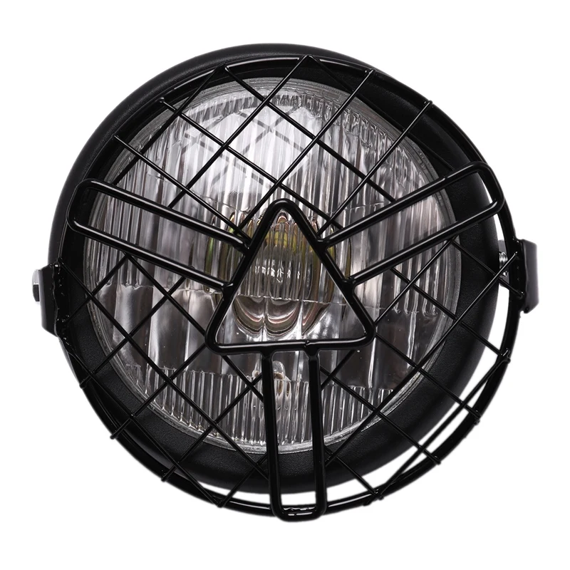 

Universal Motorcycle head light lamp Lampshade Grill Cover Retro Vintage Bracket Mask Mount Headlight for Honda Yamaha Suzuki Ka