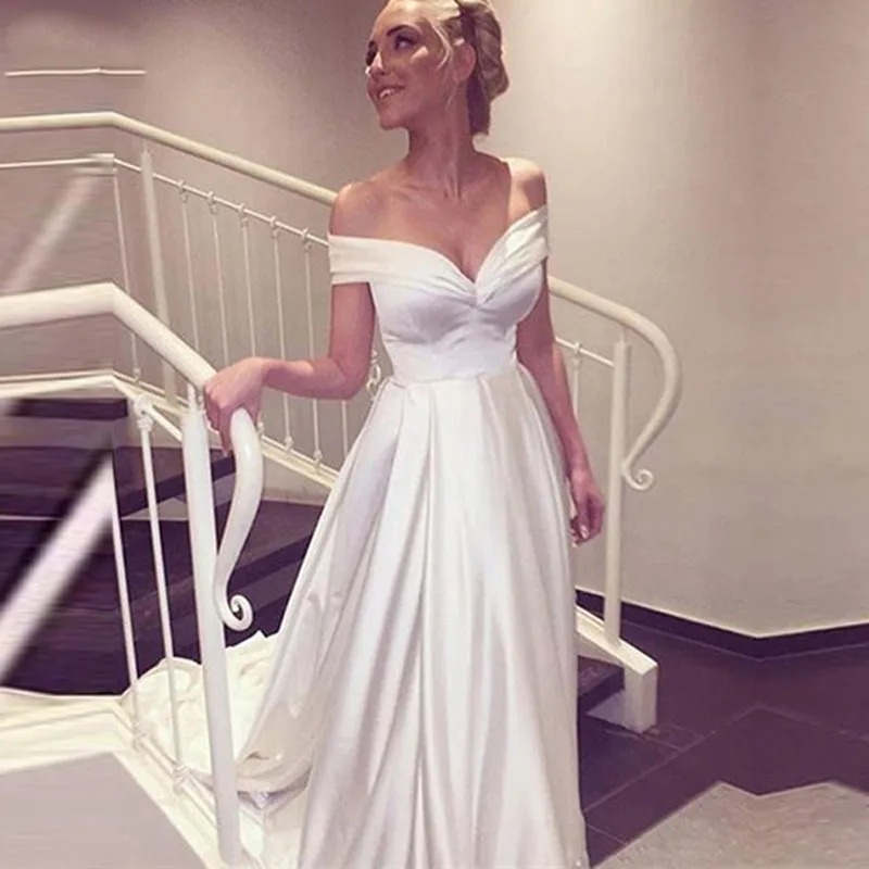 off the shoulder dresses for weddings