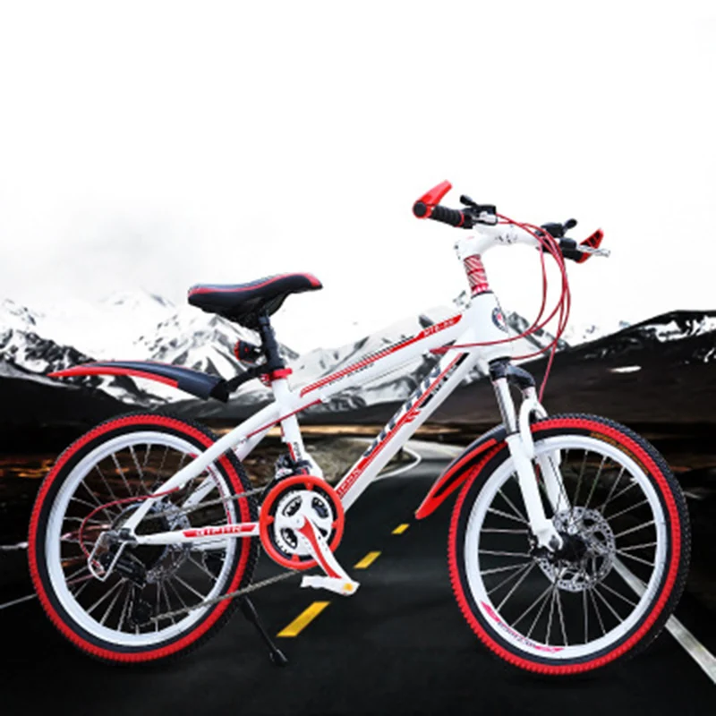 Bicycles Mountain Bike 24-Inch 21-Speed Speed Shock Absorber Disc Brake Adult Children's Bicycle Road Bike Bicycles Mountain Bike 24-Inch 21-Speed Speed Shock Absorber Disc Brake Adult Children's Bicycle Road Bike