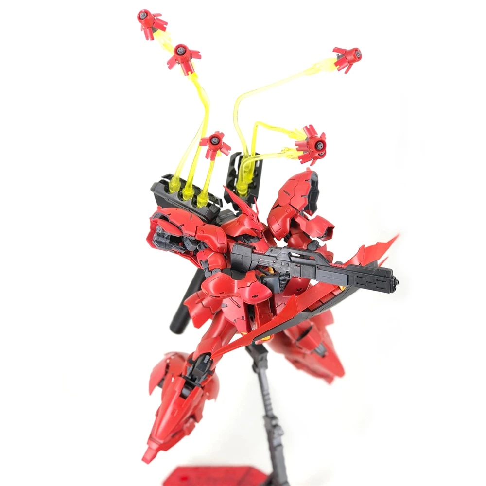 Эффектные крылья EW прозрачная желтая воронка запчасти для RG HGUC 1/144 Sazabi Gundam