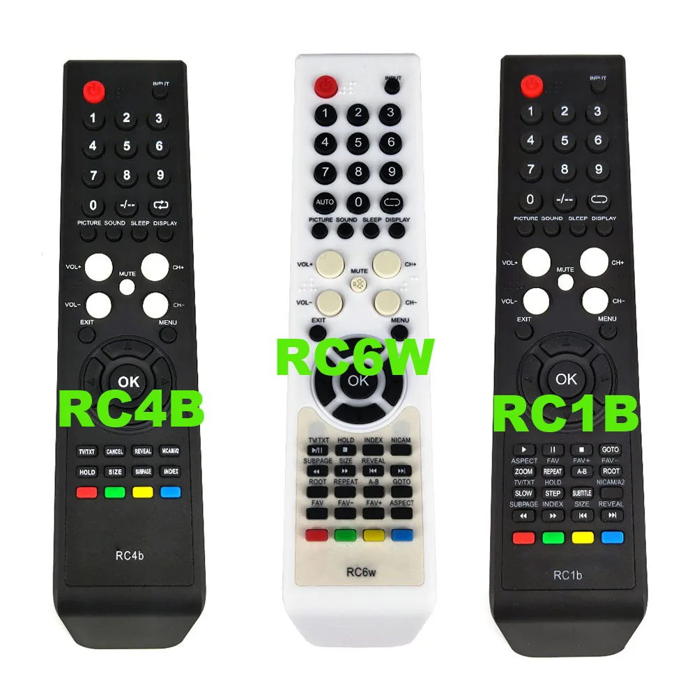 

NEW RC1B RC4B RC6W Original for SUPRA TV Remote control