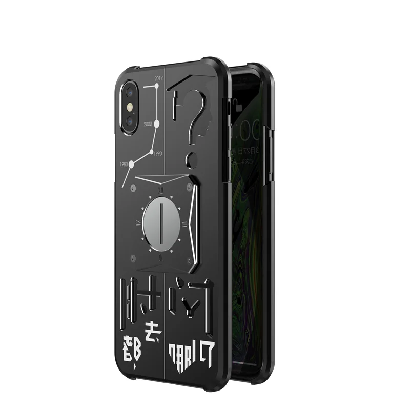 Уникальный чехол 11 Pro Max для iPhone Xr, противоударный металлический чехол, механическая броня, чехол для iPhone 7 8 Plus X Xr Xs Max 11 Funda