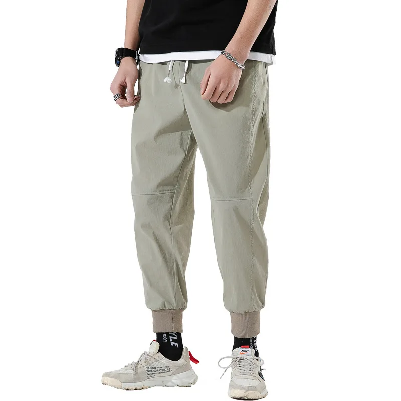 

2021 Streetwear Pockets Harem Pants Men Spring Summer Casual Sweatpants Hip Hop Joggers Jogging