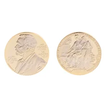Памятная монета Италия изобретатель Carol Great Man художественные подарки для коллекции сувенир