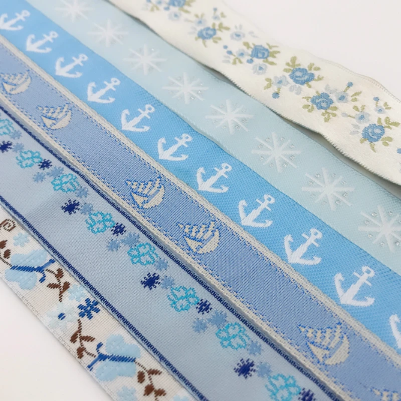 5yards/lot Ribbon lace classical bilateral beautiful trim costume for crafts india jacquard ribbon fabric tape | Дом и сад