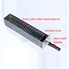 Large Commercial Gas Grilled Fish Mutton Chop Stove 1/2/3/4 Grid Barbecue Machine Stainless Steel Fully Automatic Desktop Oven 5