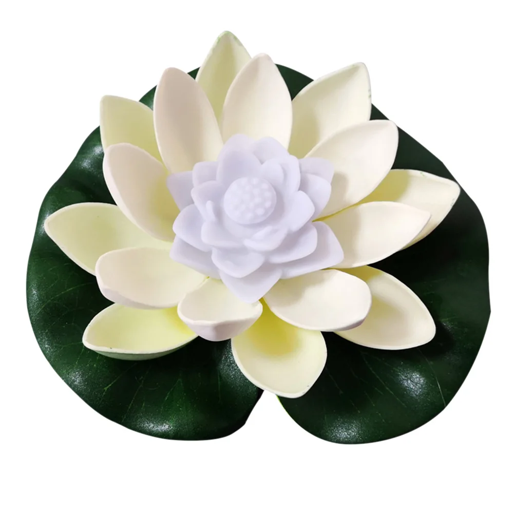 Garden Pool Wedding Pond Party Floating Flower Holiday Color Changing Candle Lamp Water Lantern Decoration LED Wishing Light | Освещение