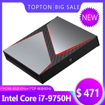 

High Performance Mini Gaming PC Intel Core i9 i7-9750H i5-9300H GeForce GTX 1650 Mini Gaming Computer 4K HDMI DP Type-C AC WiFi
