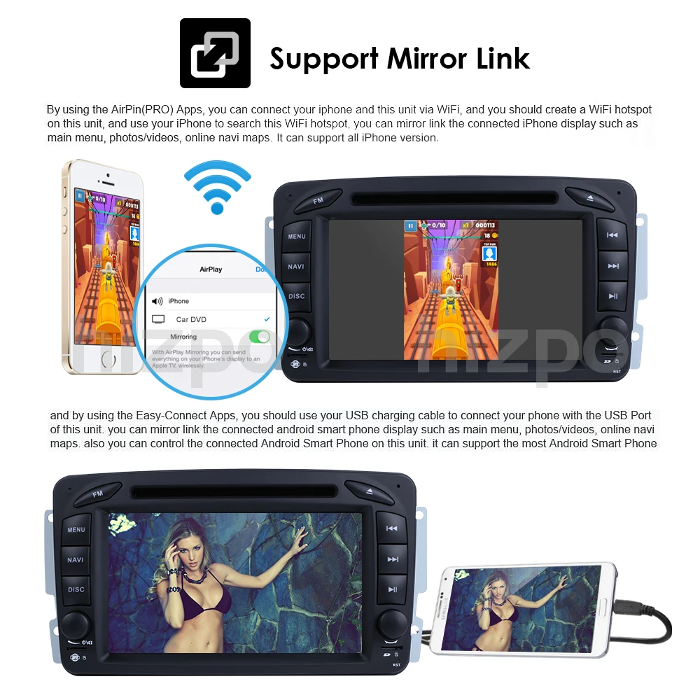 Flash Deal 2G+16G 7"Android 9.0 Car DVD Player For Mercedes Benz W209 W203 W463 Viano W639 Vito Wifi 4G GPS Bluetooth Radio Stereo audio BT 4 Flash Deal 2G+16G 7"Android 9.0 Car DVD Player For Mercedes Benz W209 W203 W463 Viano W639 Vito Wifi 4G GPS Bluetooth Radio Stereo audio BT 4