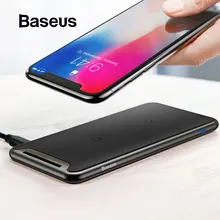Baseus Triple Coil Wireless Charger For iPhone X Xs Max XR Fast Wireless Charging Stand Phone Charger For Samsung Note9 S9 S8