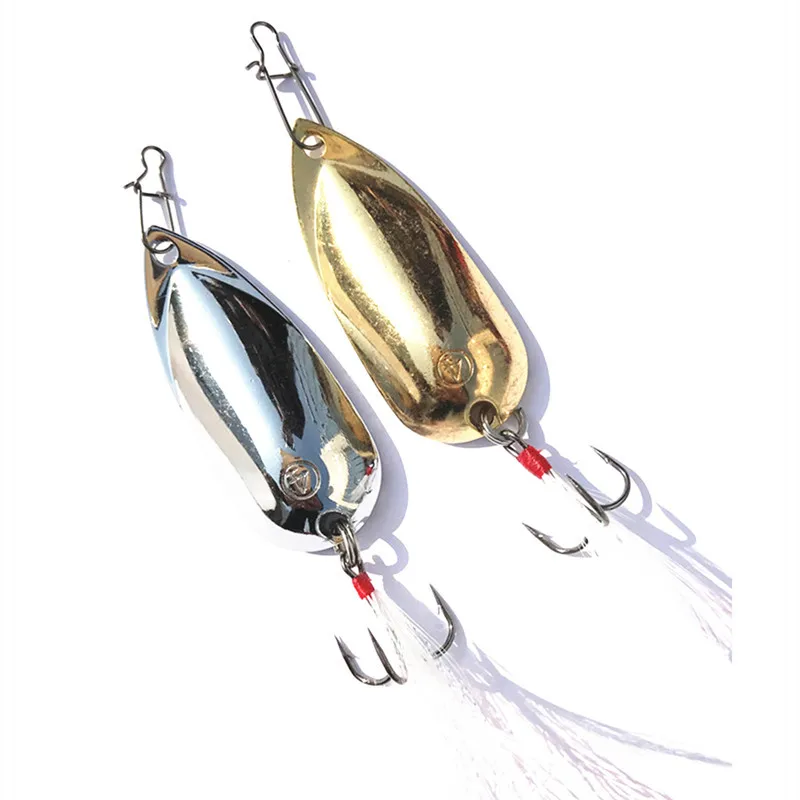 

Ufishing Ice Fishing Lure 10 Pieces/Lot 6g 10g 15g Spoonbait High Quality Metal Baits