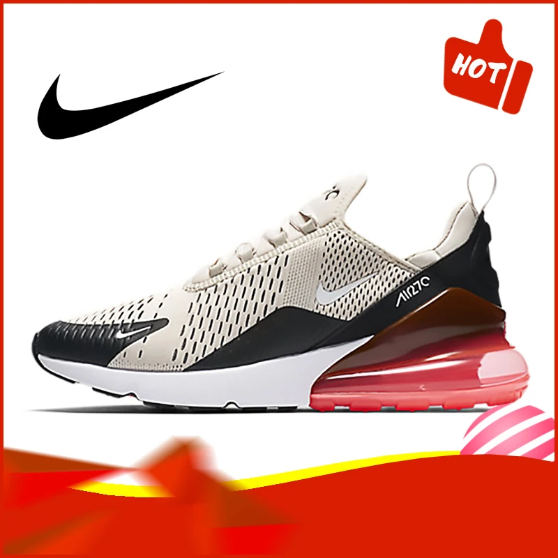 Аутентичная Оригинальная продукция Nike AIR MAX 270 мужские кроссовки тренд модные уличные спортивные классические дышащие 2019 новые AH8050-003