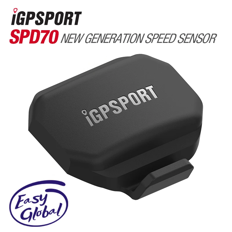 

Датчик скорости и частоты вращения педалей IGPSPORT SPD70 CAD70 беспроводной Bluetooth ANT + Датчик скорости для велокомпьютера Garmin Bryton iGS10S iGS620