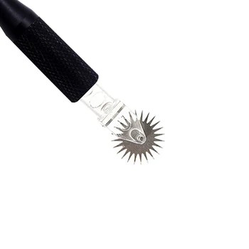 

Microblading Eyebrow Needles Roller50pcs Permanent Makeup Fog Eyebrow Shading Blades Embroidery Beauty Disposable for Manual Pen