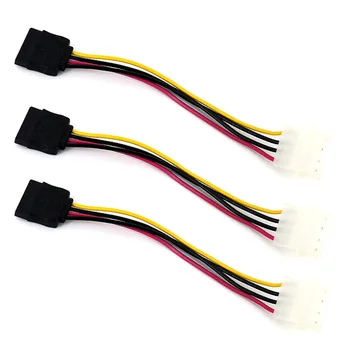 

3 Pcs/Set IDE to Serial ATA SATA Hard Drive Power Adapter Cables FKU66