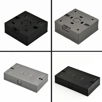 

86 Type Home Improvement Concealed and Surface Mounted Bottom Box 146 Type Wall Switch Socket Bottom Box Junction Box