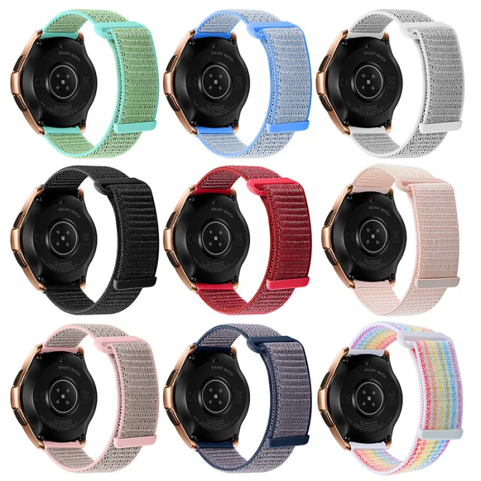 Нейлоновая петля ремешок для часов сменный Браслет для samsung Galaxy Watch 42/46 мм NC99