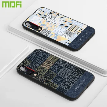 

For Xiaomi Mi 9 SE Case Cover MOFi Original Global Mi 9 Shockproof Shell Painting Art Mi 9 SE Transparent Edition Back Hard Case