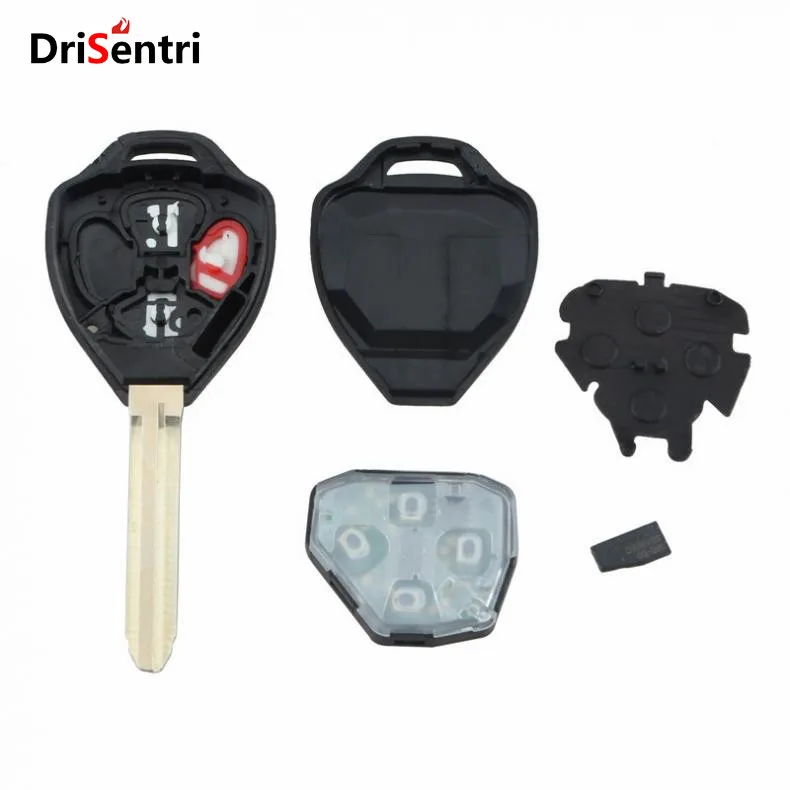 

314Mhz 3 Buttons Replacement Remote Car Key Fob with 67 Chip HYQ12BBY for Toyota Rav4 / Camry 2007-2010 No Battery