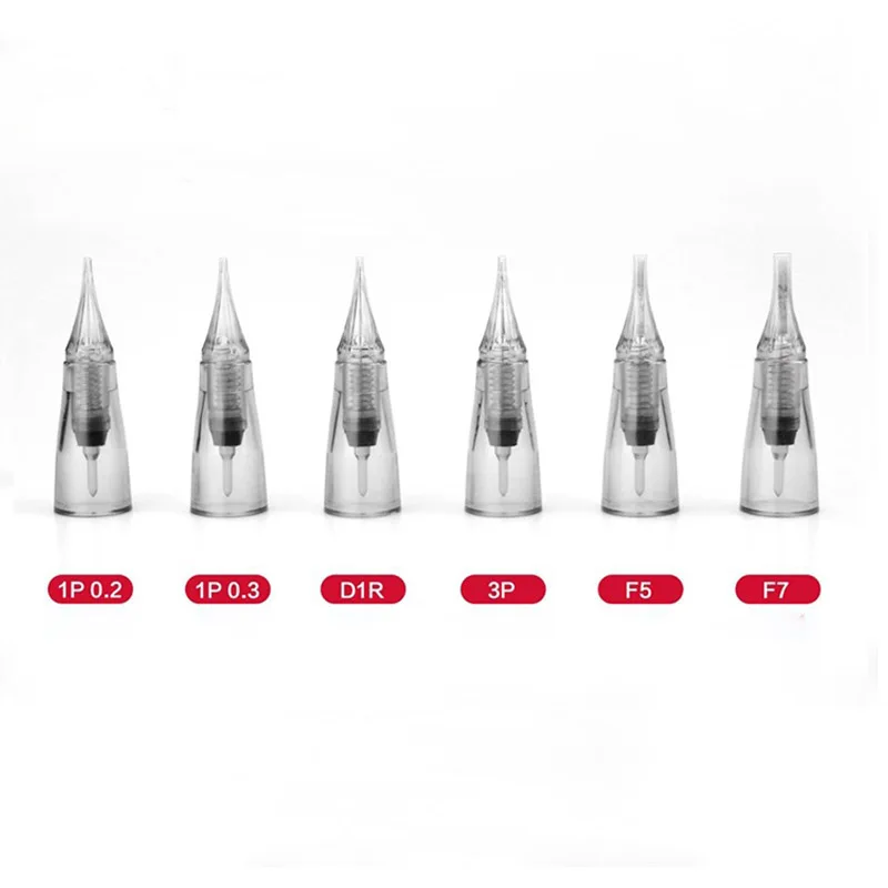 

10 pcs 1P 0.2/1P 0.3/D1R/3P/F5/F7 Needles For BAO-001 Tattoo Machine For Semi Permanent Makeup Eyebrows Lip