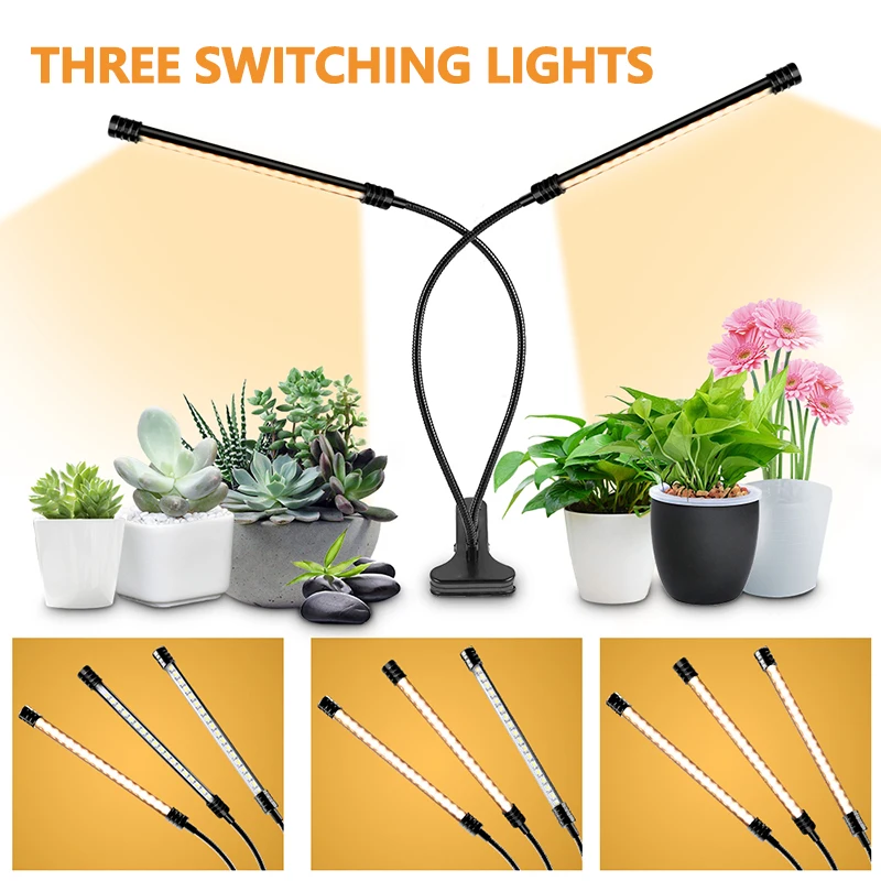 Светодиодные лампы для роста растений светильник Usb Фито лампа полного спектра