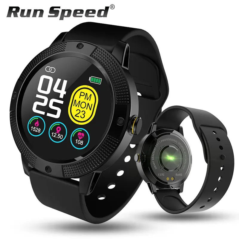 

YH2 Smart Bracelet IP67 Waterproof Color Touch Screen Bluetooth Fitness Activity Tracker Men Smart Sport Watch