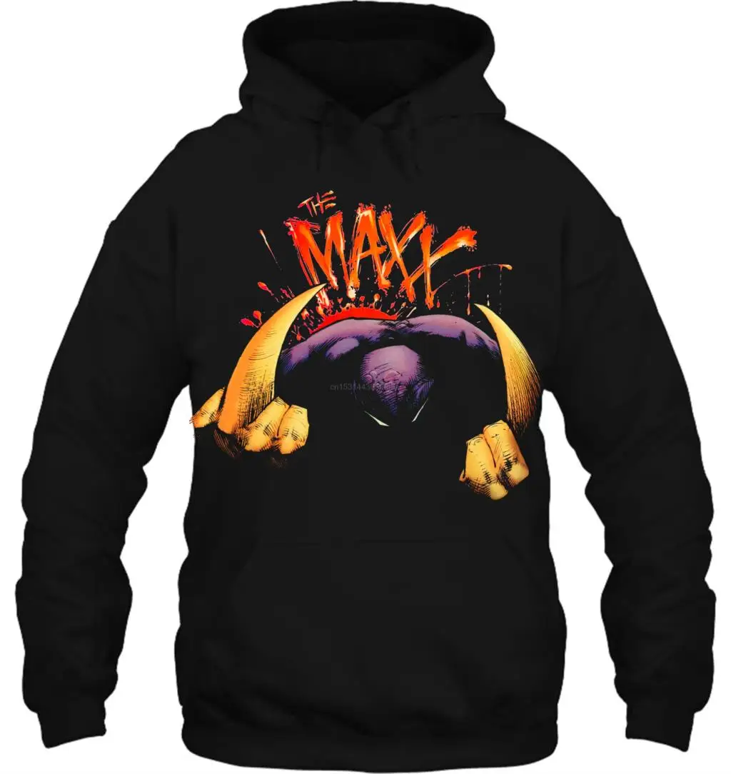 Men Hoodie The Maxx Superhero Men'S Black Tee Clothing Size S To 3Xl New From Us Women Streetwear | Мужская одежда