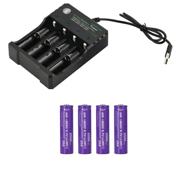 

Vtc6 3.7V 2500Mah Li-Ion Rechargeable 18650 Battery For Sony Us18650 C6 30A E-Cigarette mod + 18650 Charger for Devilkin 225W TC
