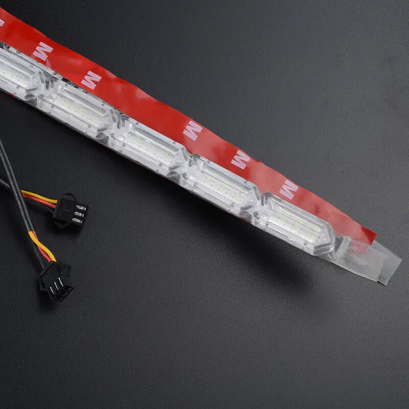 

Car Auto 16-LED Streamer Daytime Running Turn Signal Flowing Light Lamp Set Kit