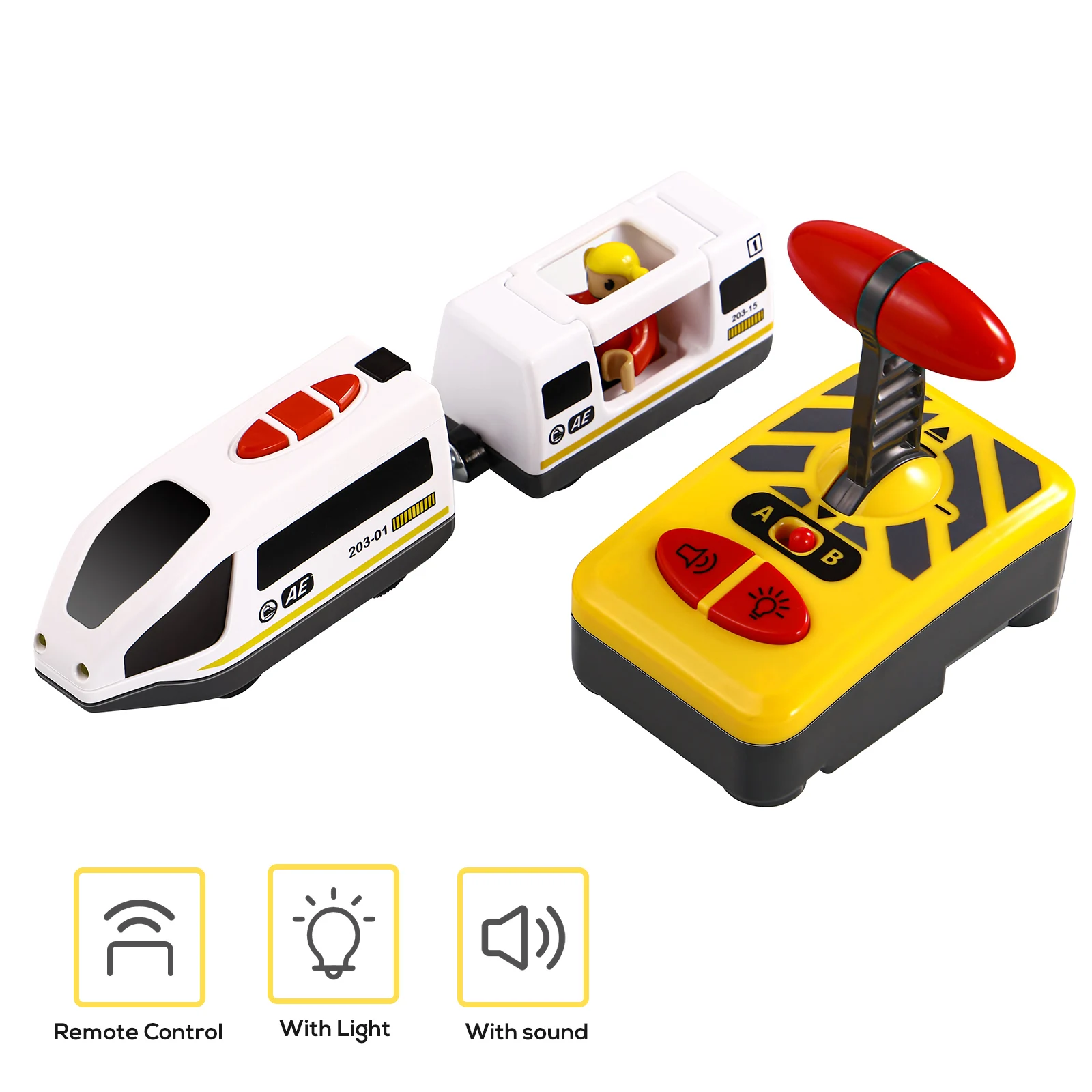 Electric Train Railway Toy Remote 