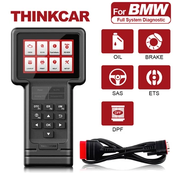 Автомобильный диагностический инструмент THINKCAR Thinkscan S02, OBD2, считыватель кодов полной системы, сканер для автомобиля, сброс масла/тормоза/SAS/... Автомобильный диагностический инструмент THINKCAR Thinkscan S02, OBD2, считыватель кодов полной системы, сканер для автомобиля, сброс масла/тормоза/SAS/...