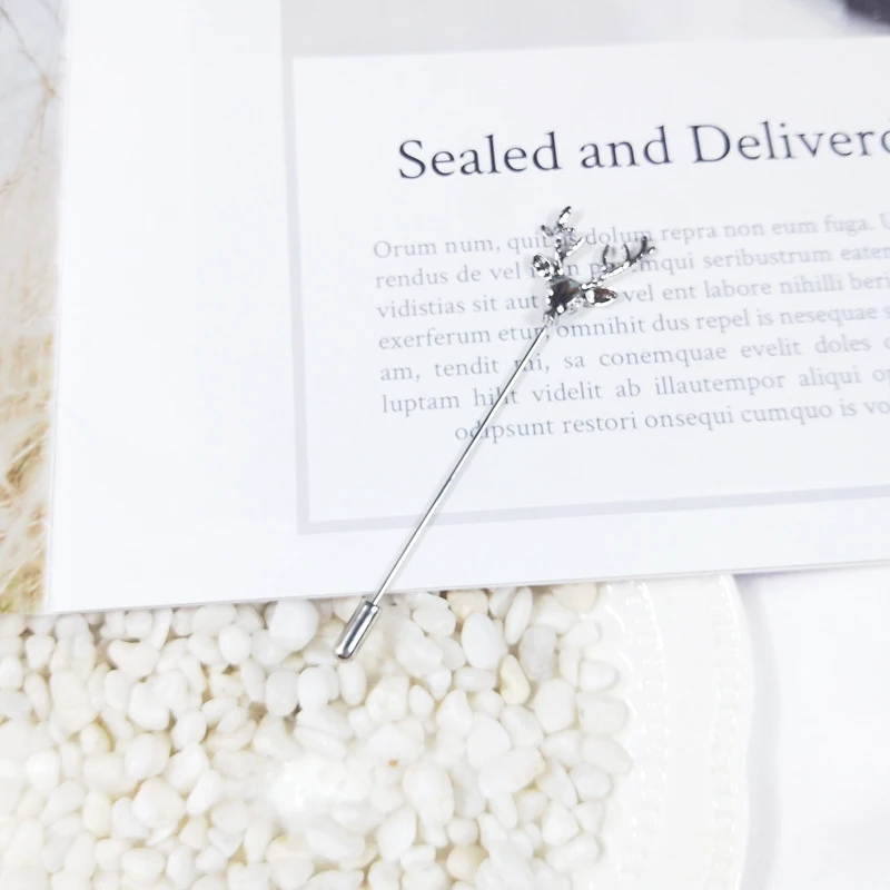 silver brooch