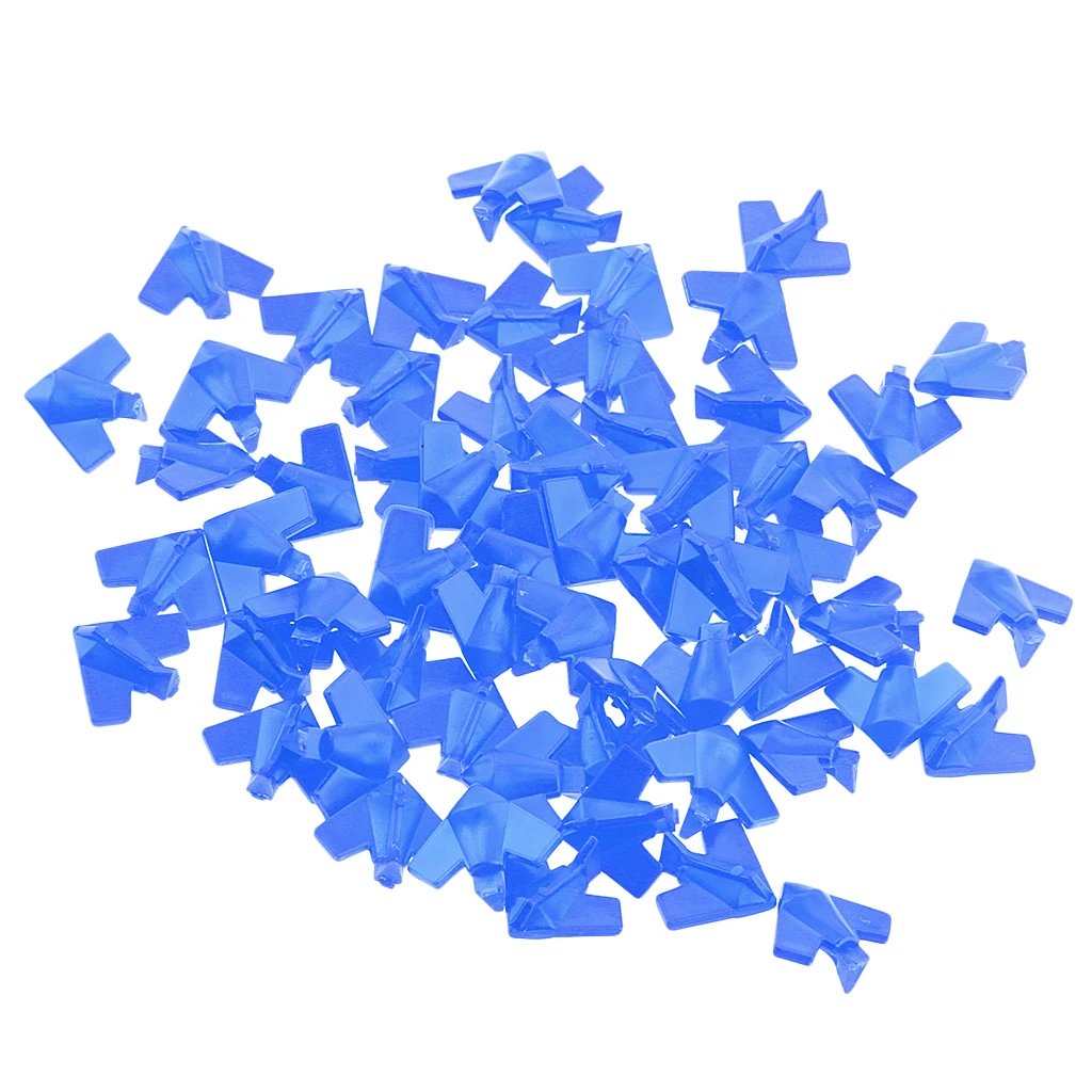 60 Pieces Plastic Board Game Counters Numeracy Teaching Kids Toy Gift