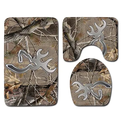 Bathroom Decorative Carpet Non-Slip Mat Set Water-Absorbing Non-Slip Mat For Bathroom Animal Tree Cartoon Various Prints - Цвет: 45x75CM
