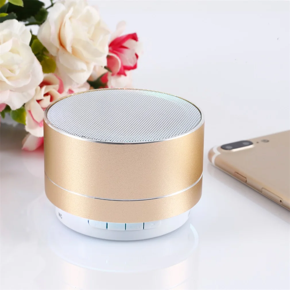 Портативная беспроводная bluetooth колонка Bluetooth V2.1 стереозвук с микрофоном громкой